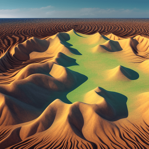 "The Topography of Experience," by PJ Cornell, created with [StarryAI.Com].