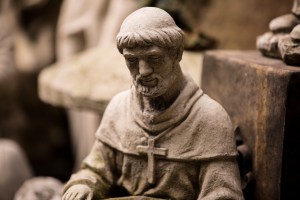 Statue of St. Peter in the Archbasilica of St. John Lateran by Pierre-Étienne Monnot.