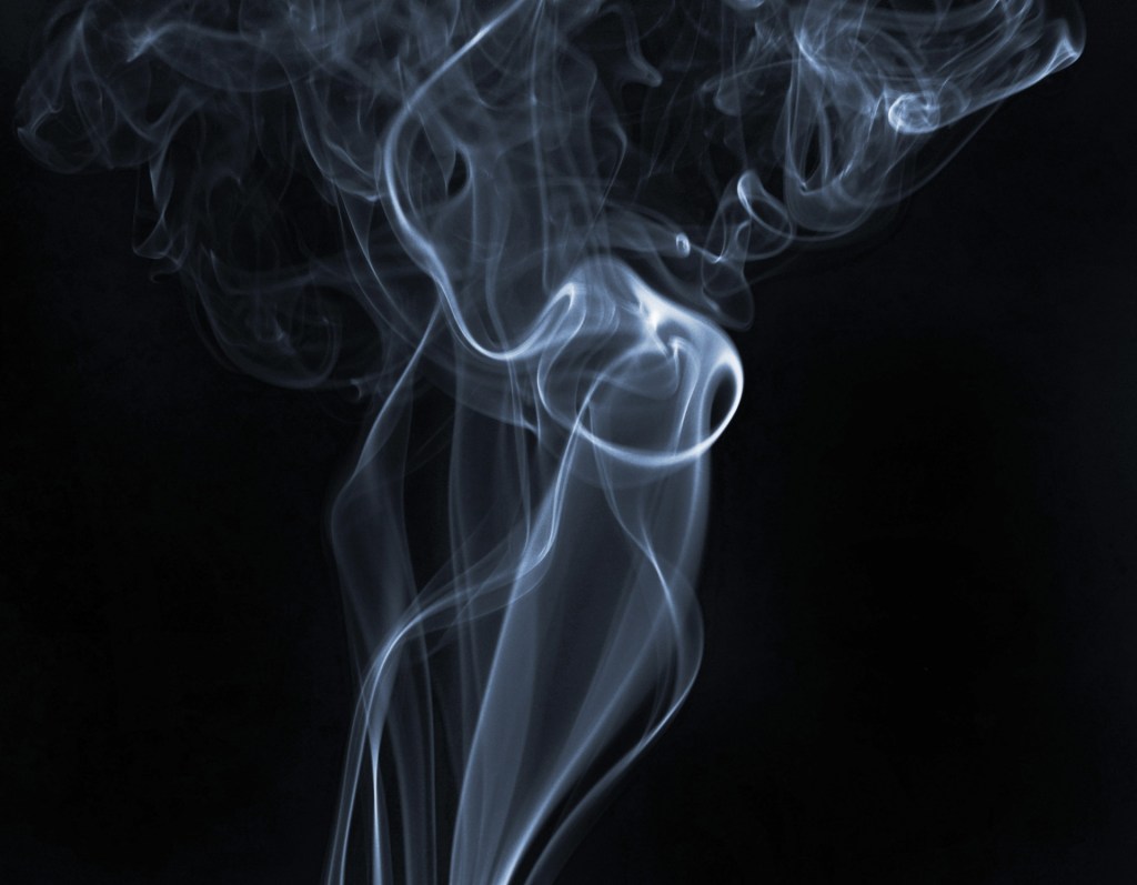 "Smoke 21," by Rajesh Misra; source: [https://www.publicdomainpictures.net/en/view-image.php?image=185326&picture=smoke-21]; this image is in the public domain.